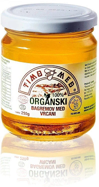 Bagremov med (organski proizvod) 250 g Timomed